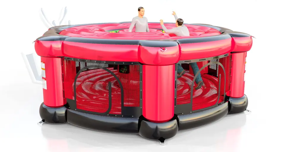Whack a mole Fun in Black for adults commercial inflatable action game