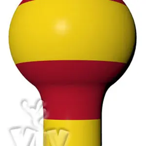 Balloon without narrowing 4 m commercial promotional inflatable balloon