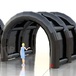 Tent Centipede 5.5 x 5.5 x 4.15 m commercial promotional inflatable tent